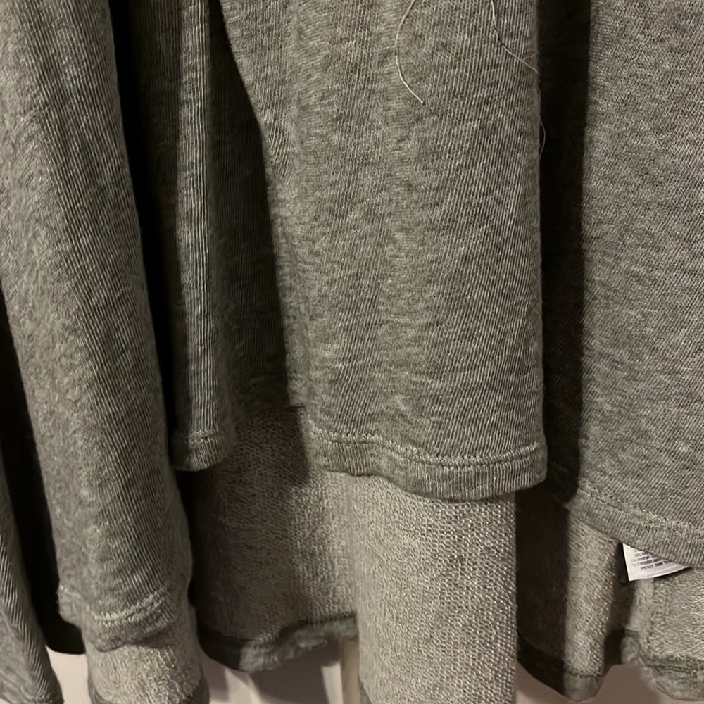 Three sunny dresses: NWT Black JCrew, Grey knit Gap, Marled Agnes B Sundresses - Picture 7 of 15